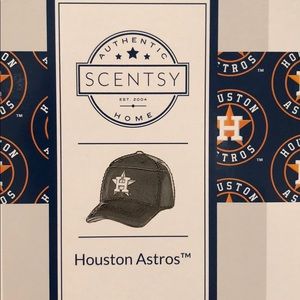NIB Houston Astros Scentsy warmer + 2 wax bars